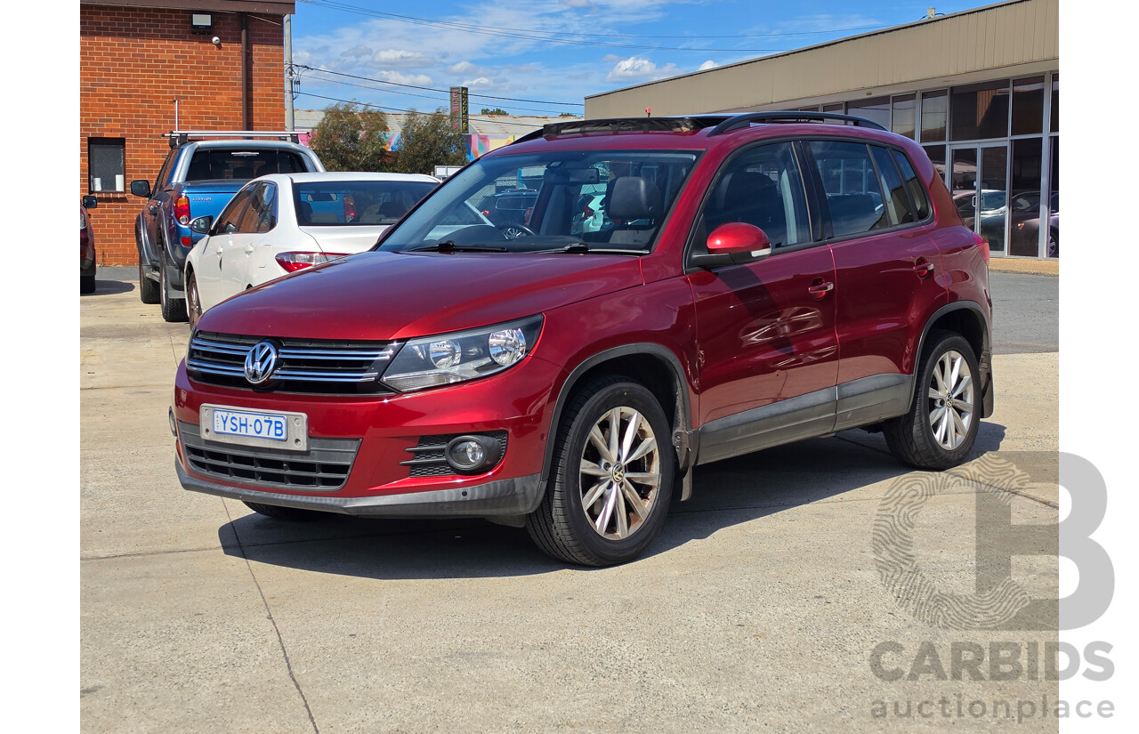 05/2012 Volkswagen Tiguan 132 TSI Pacific (AWD) 5NC MY12 4d Wagon White Turbo 2.0L