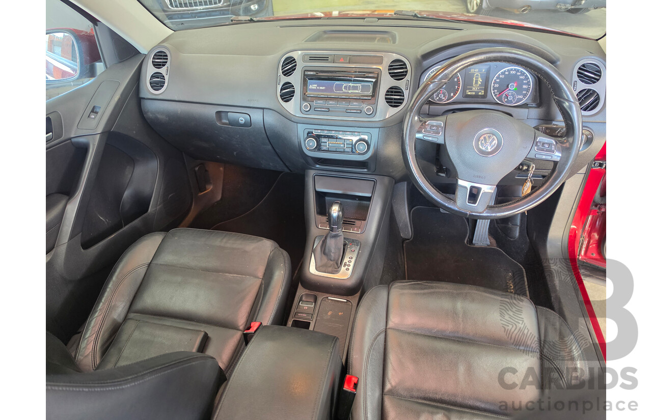 05/2012 Volkswagen Tiguan 132 TSI Pacific (AWD) 5NC MY12 4d Wagon White Turbo 2.0L